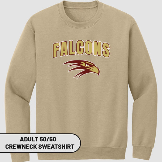 Falcons Crewneck Sweatshirt with Bold Eagle Design