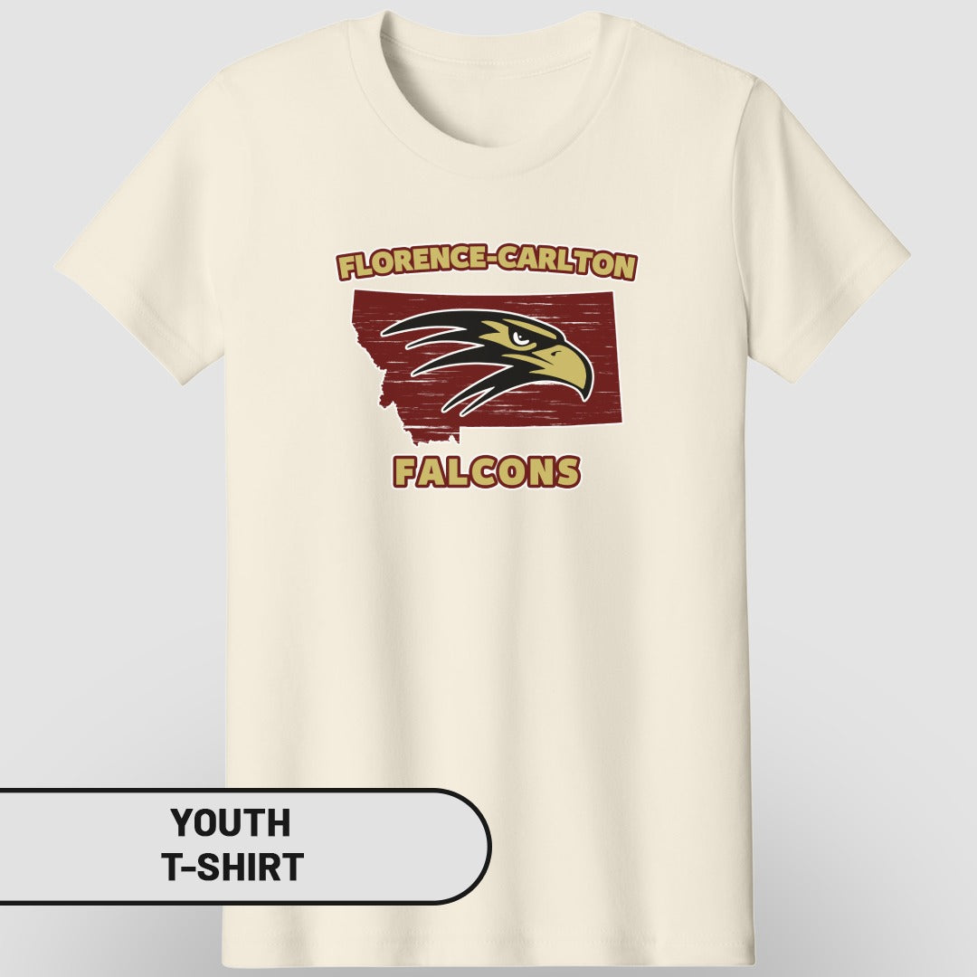 Florence-Carlton Falcons Youth T-Shirt