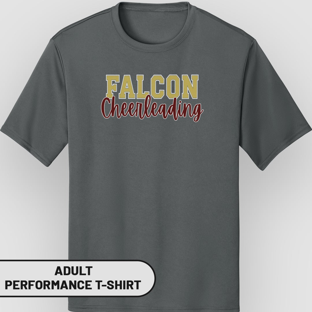 Falcon Cheerleading Adult Performance T-Shirt