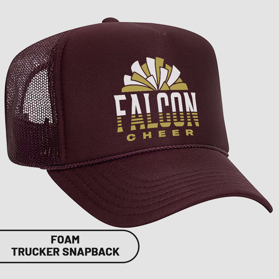 Falcon Cheer Foam Trucker Snapback Hat