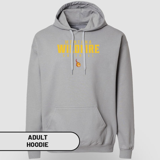 Montana Wildfire Softball Adult Hoodie