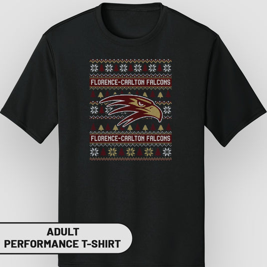Florence-Carlton Falcons Adult Performance T-Shirt