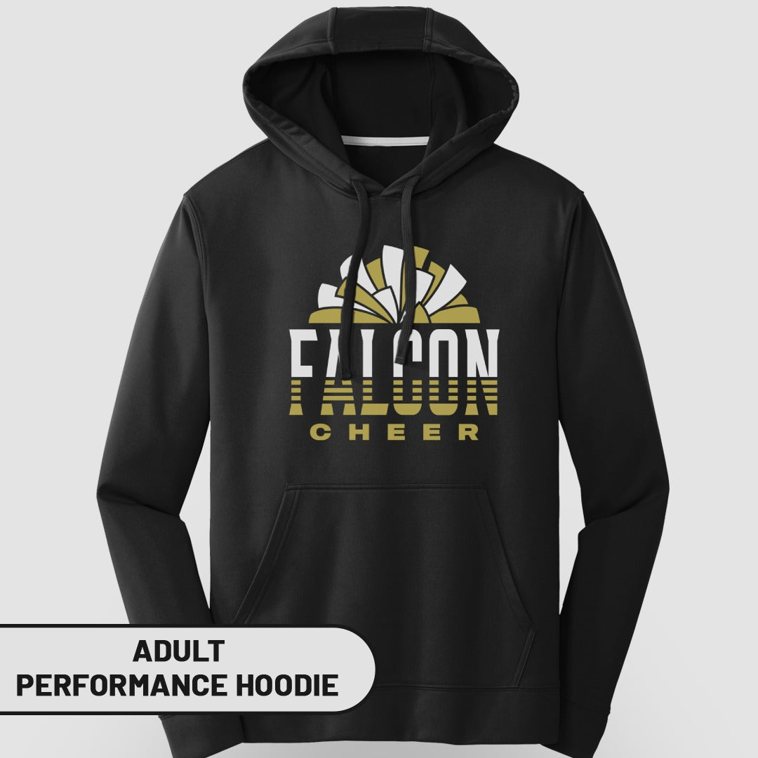 Falcon Cheer Adult Performance Hoodie