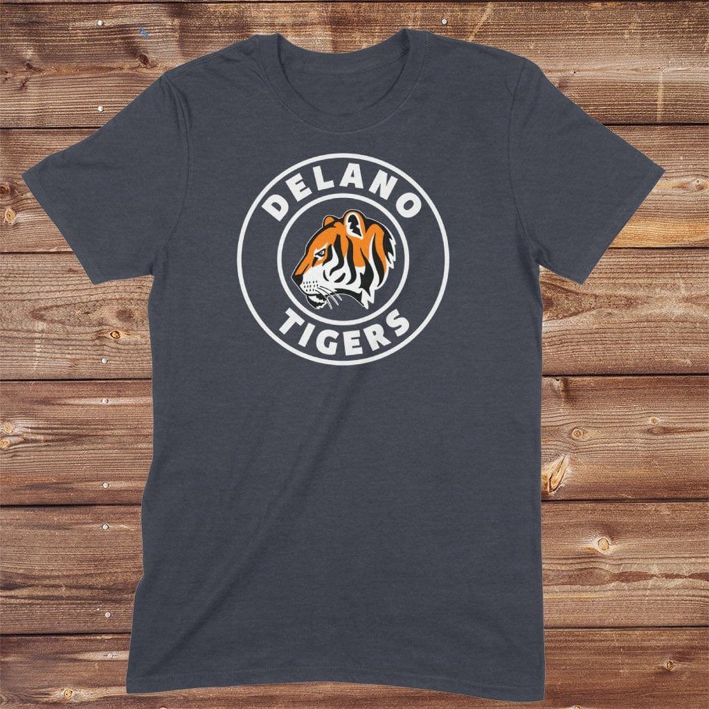 MyDesigns Physical Item Stoic Delano Tigers Circle Adult T-Shirt