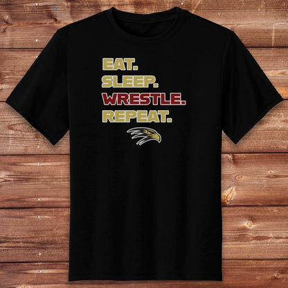 Infinity Design Co Youth Clothing Youth  - Eat, Sleep, Wrestle, Repeat | FYW-002