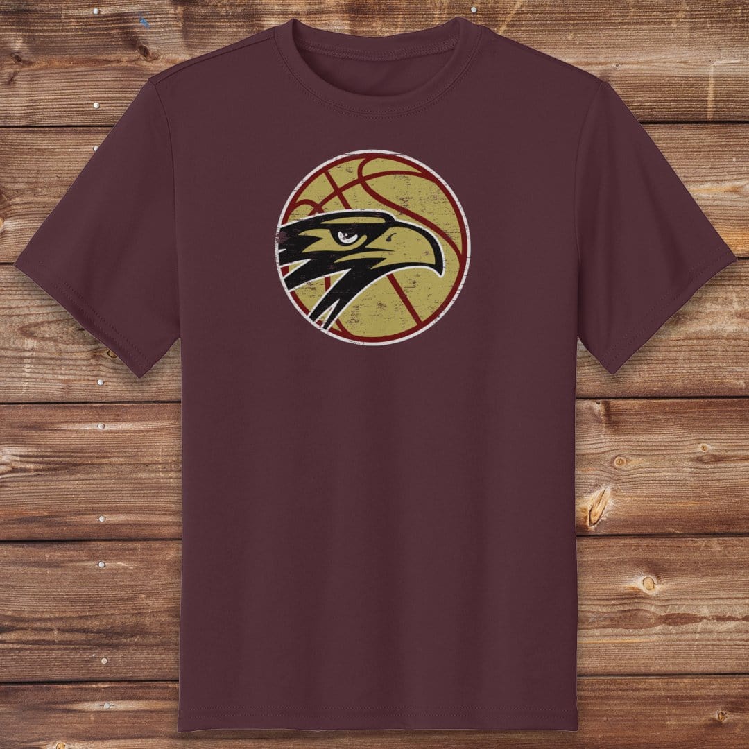 Infinity Design Co Youth Clothing Youth  - Falcons Basketball Distressed | FCS-017