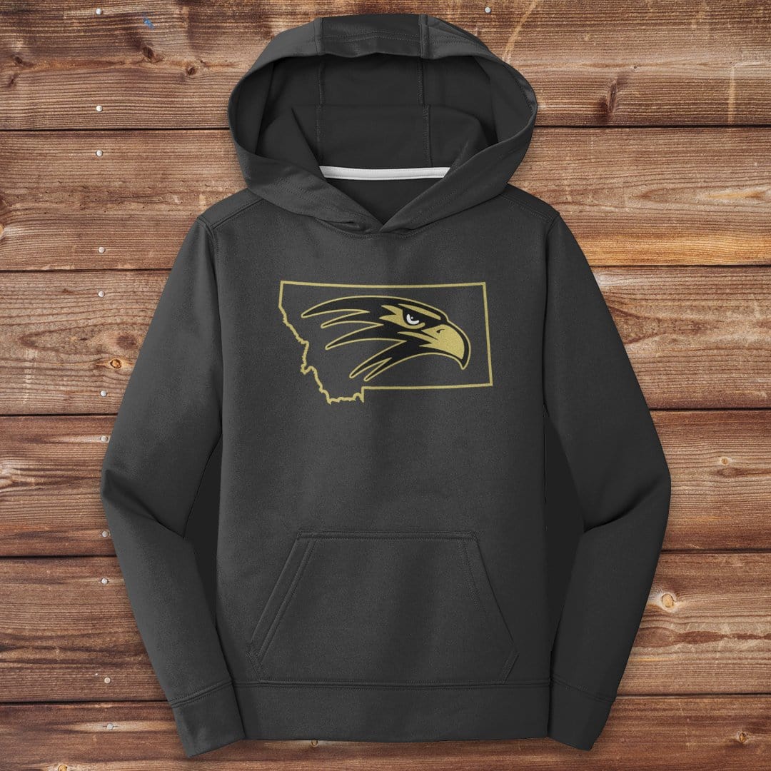 Infinity Design Co Youth Clothing Youth  - Falcons MT Outline | FCS-004