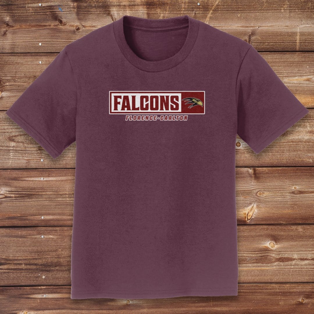 Infinity Design Co Youth Clothing Youth  - Falcons Rectangle | FCS-002