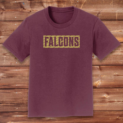 Infinity Design Co Youth Clothing Youth  - Falcons Rectangle | FCS-009