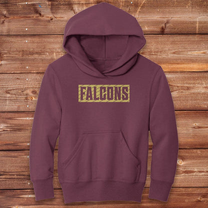 Infinity Design Co Youth Clothing Youth  - Falcons Rectangle | FCS-009