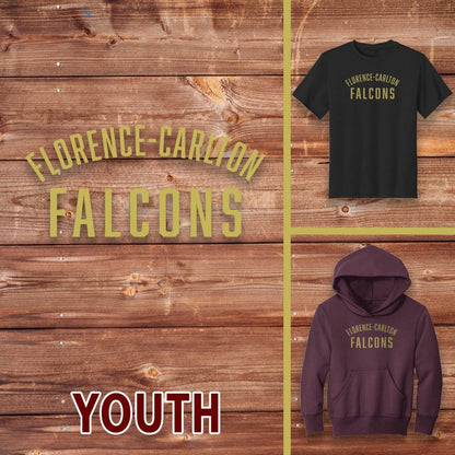 Infinity Design Co Youth Clothing Youth  - Florence-Carlton Falcons | FCS-010