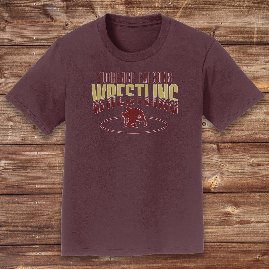Infinity Design Co Youth Clothing Youth  - Florence Falcon Wrestling | FYW-008