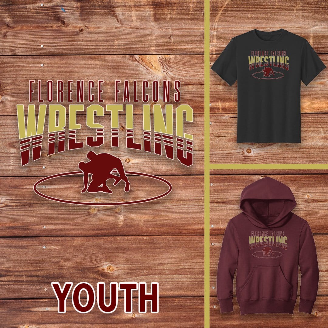 Infinity Design Co Youth Clothing Youth  - Florence Falcon Wrestling | FYW-008