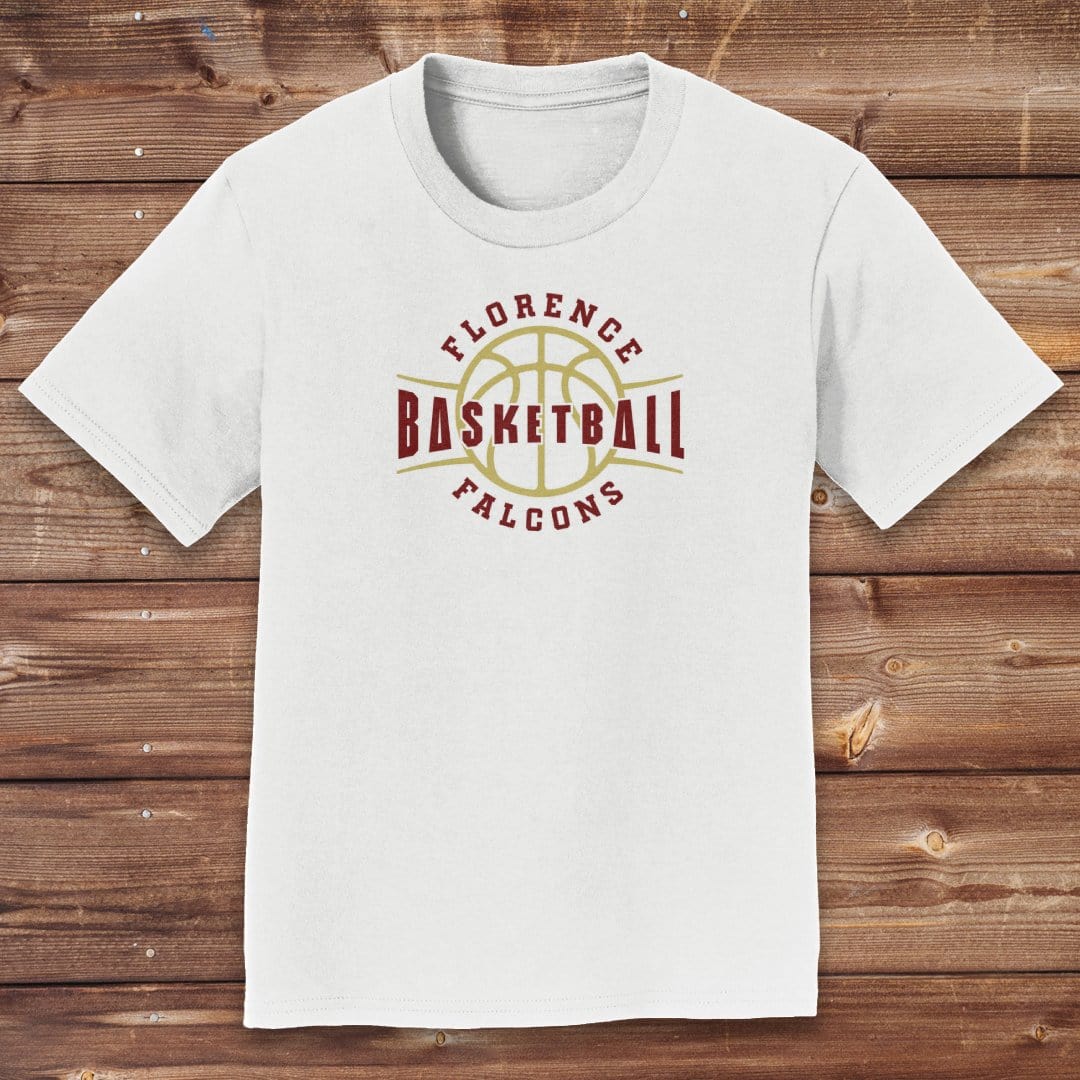 Infinity Design Co Youth Clothing Youth  - Florence Falcons Basketball | FCS-020