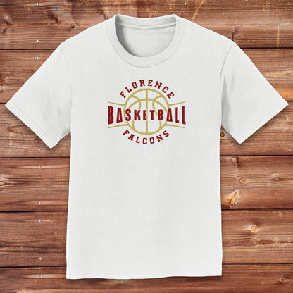 Infinity Design Co Youth Clothing Youth  - Florence Falcons Basketball | FCS-020