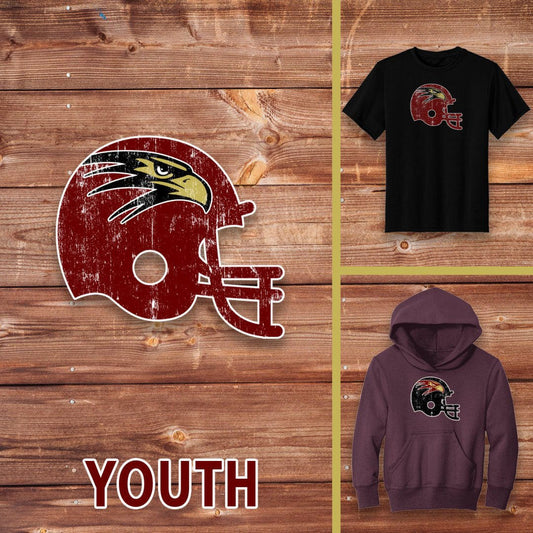 Infinity Design Co Youth Clothing Youth - Florence Falcons Helmet | FCS-015