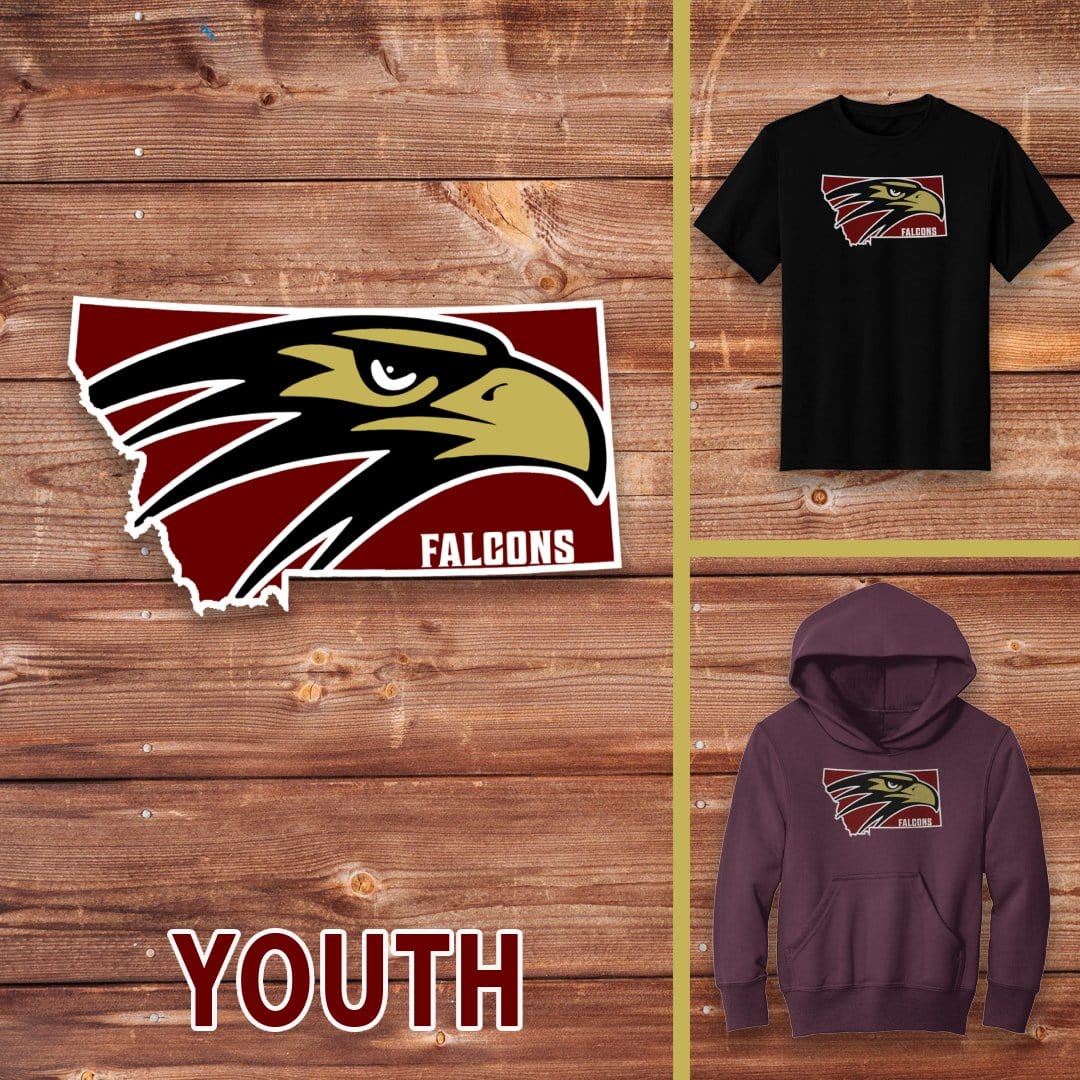 Infinity Design Co Youth Clothing Youth  - Florence Falcons Montana | FCS-008