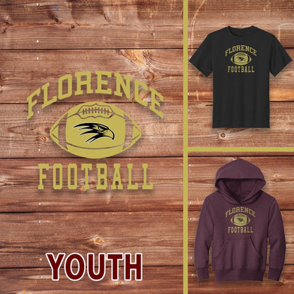 Infinity Design Co Youth Clothing Youth  - Florence Football Vintage | FCS-014