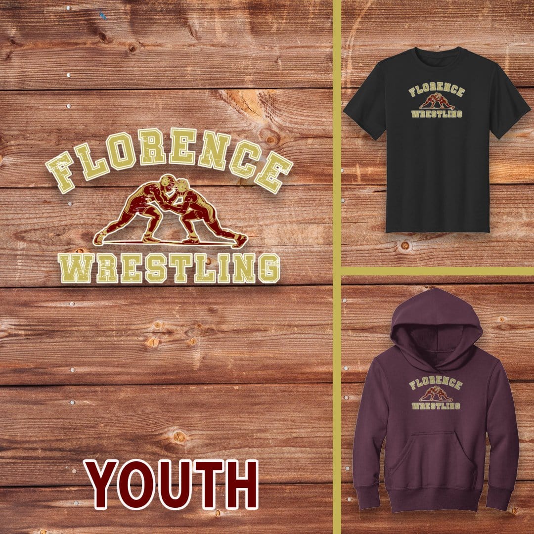 Infinity Design Co Youth Clothing Youth  - Florence Wrestling Vintage | FCS-016