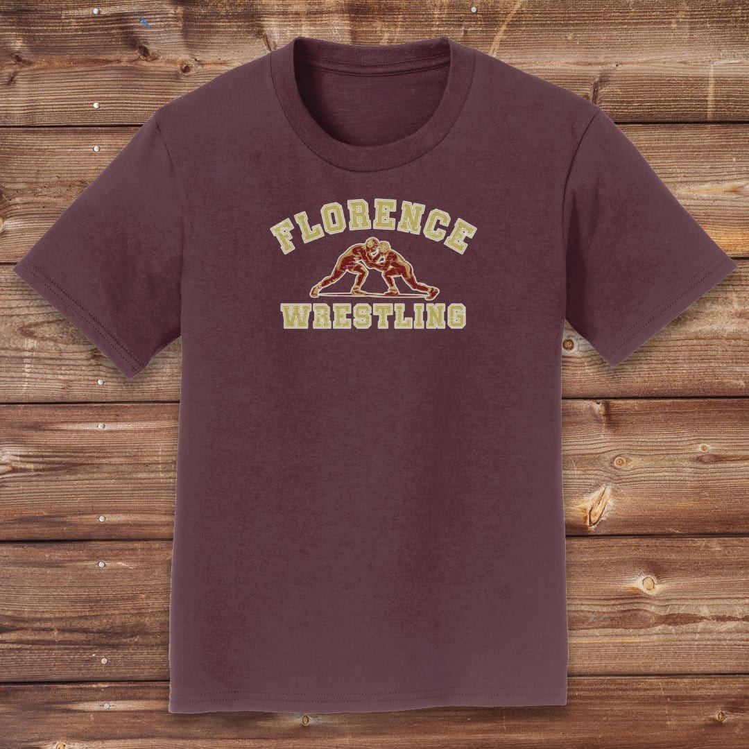 Infinity Design Co Youth Clothing Youth  - Florence Wrestling Vintage | FCS-016