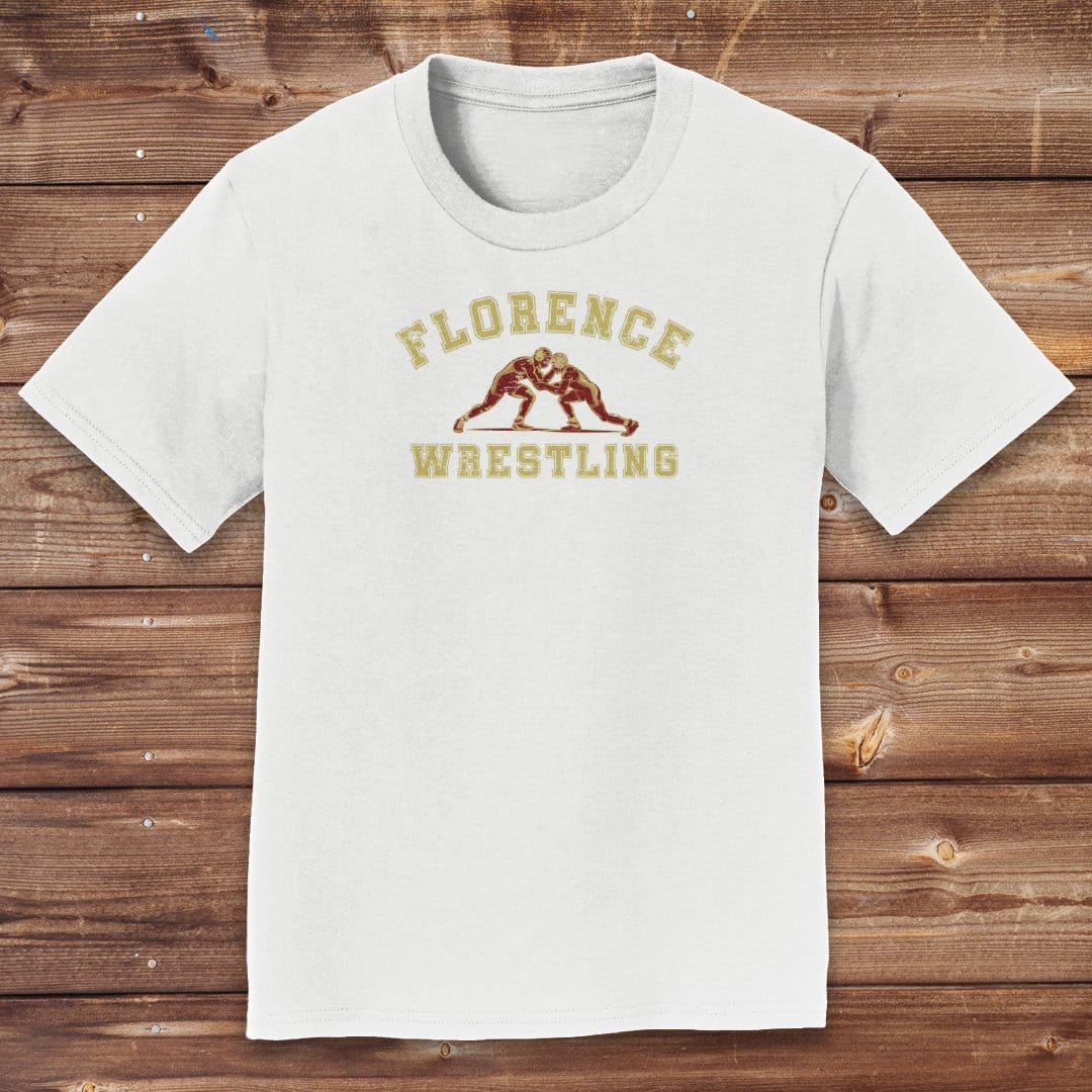Infinity Design Co Youth Clothing Youth  - Florence Wrestling Vintage | FCS-016