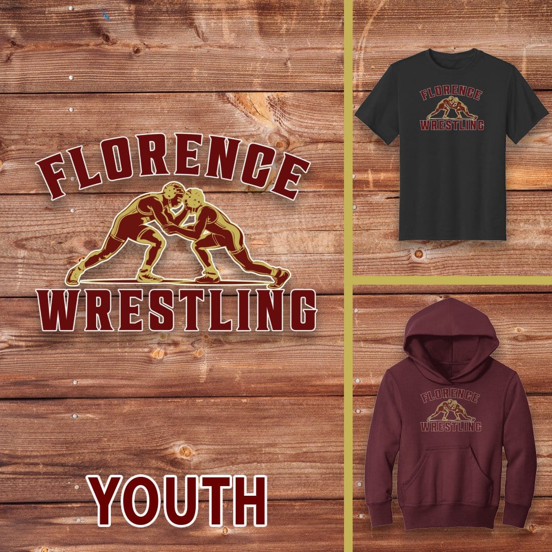Infinity Design Co Youth Clothing Youth  - Florence Wrestling Vintage | FYW-012