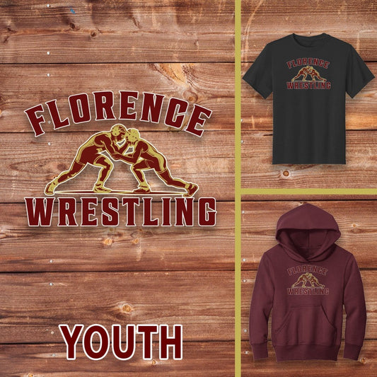 Infinity Design Co Youth Clothing Youth  - Florence Wrestling Vintage | FYW-012