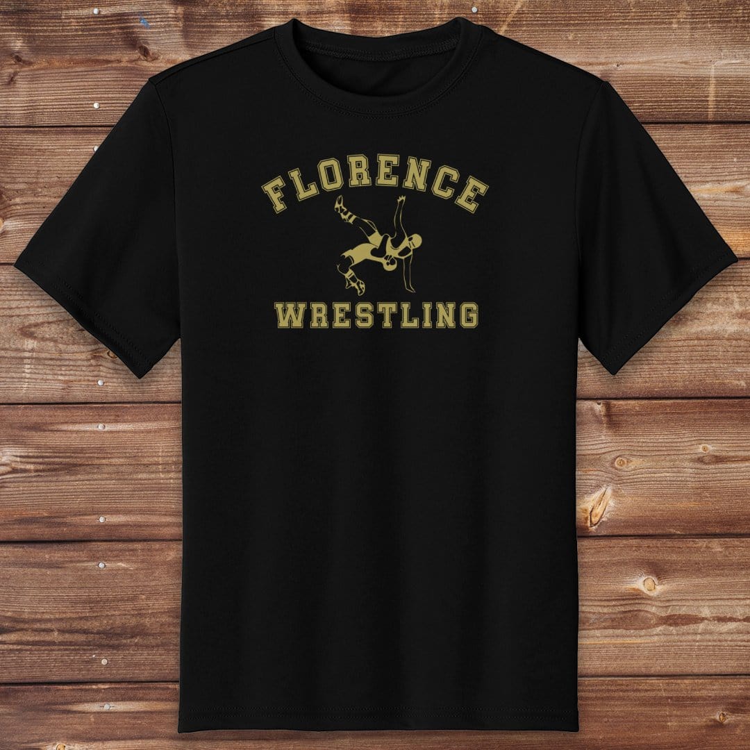 Infinity Design Co Youth Clothing Youth  - Retro Florence Wrestling | FYW-013
