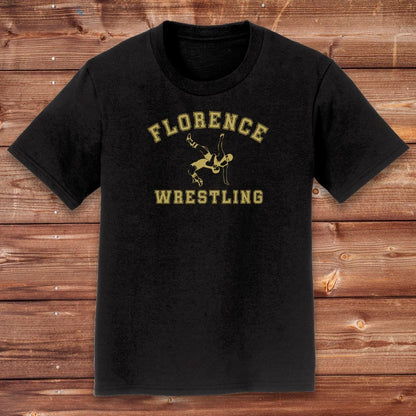 Infinity Design Co Youth Clothing Youth  - Retro Florence Wrestling | FYW-013