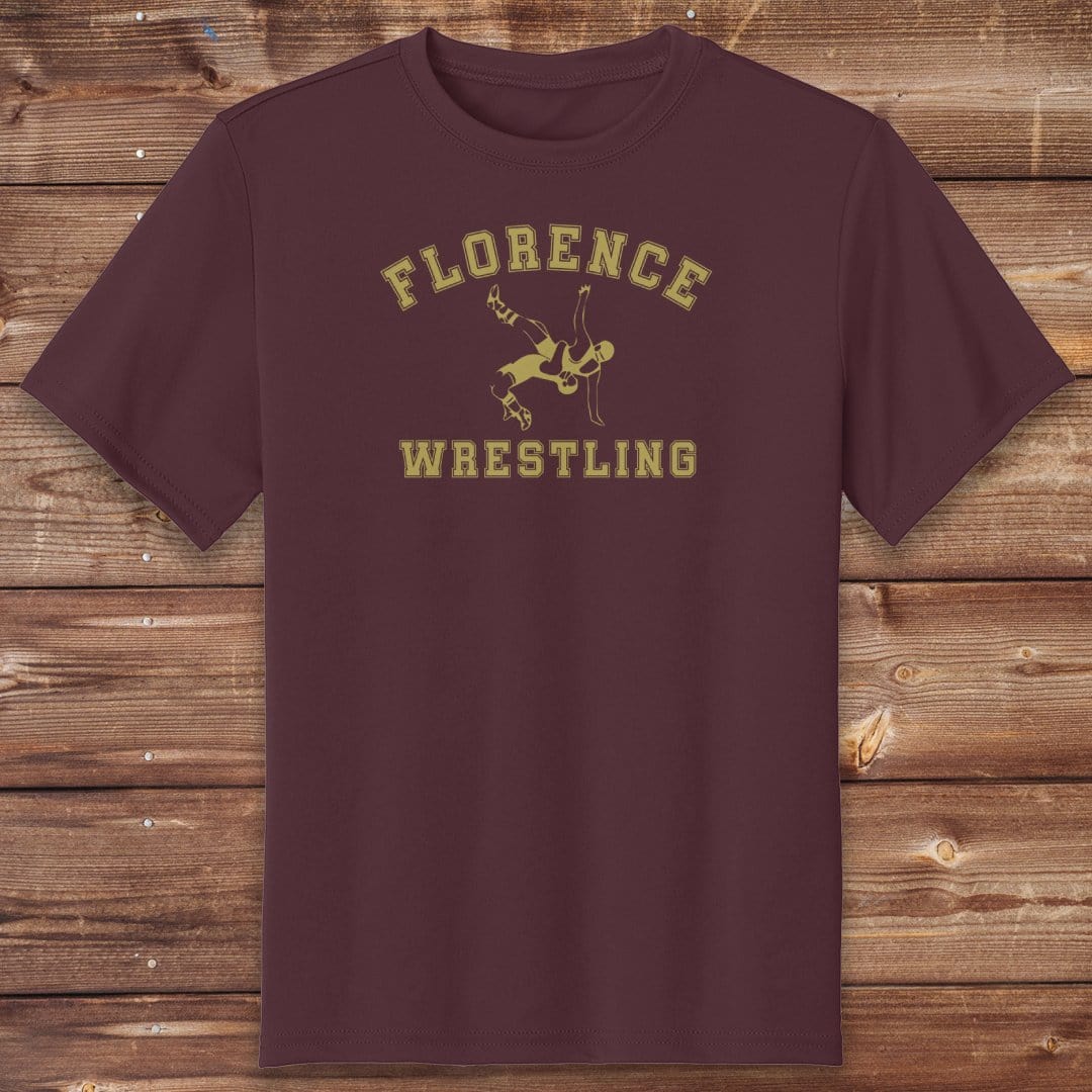 Infinity Design Co Youth Clothing Youth  - Retro Florence Wrestling | FYW-013