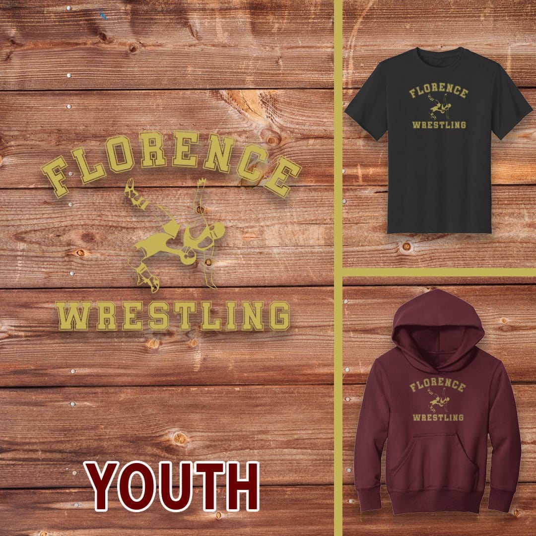 Infinity Design Co Youth Clothing Youth  - Retro Florence Wrestling | FYW-013