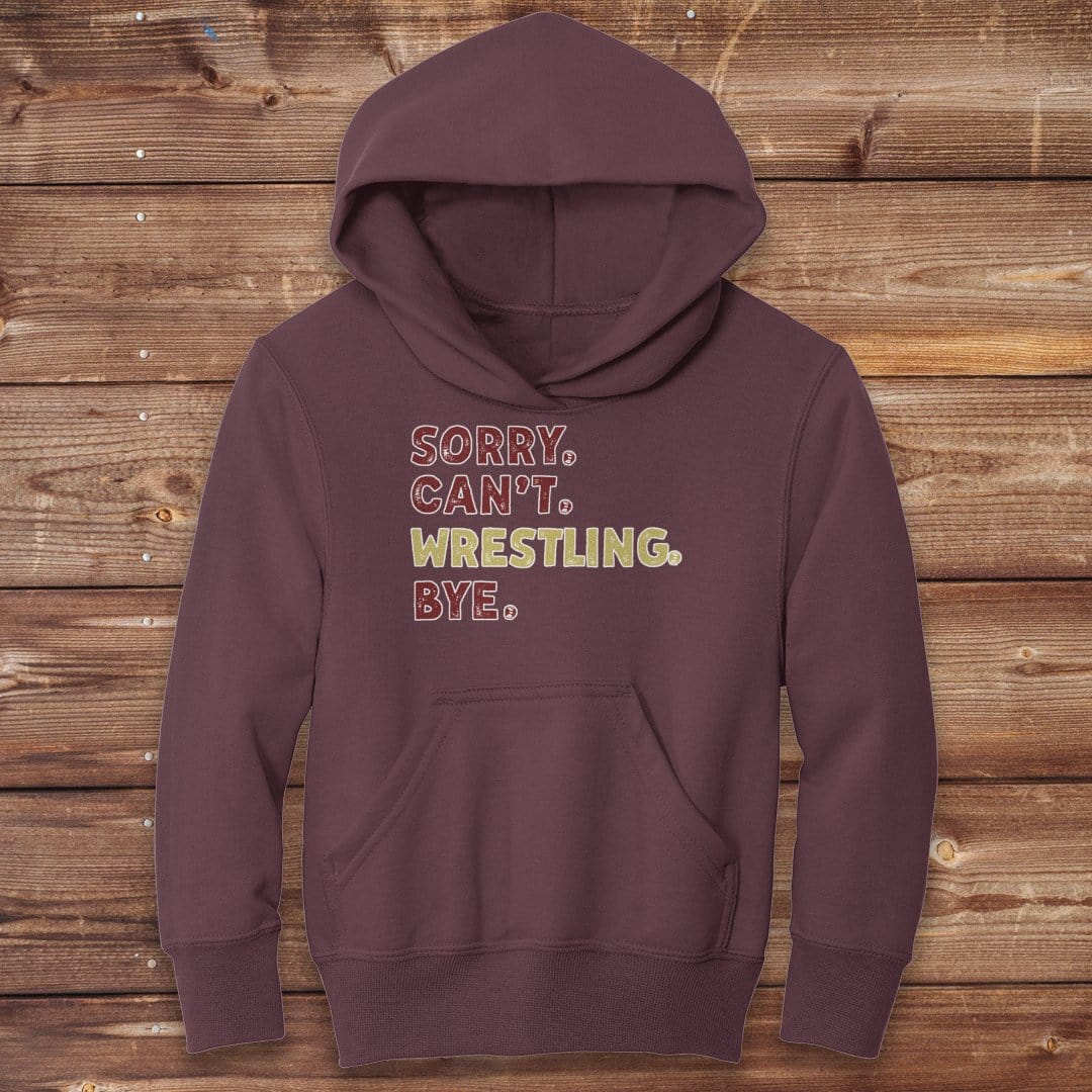 Infinity Design Co Youth Clothing Youth  - Sorry Can't Wrestling Bye | FYW-003