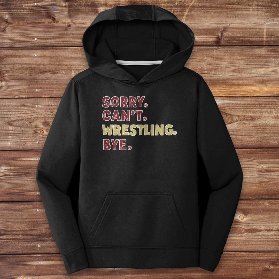 Infinity Design Co Youth Clothing Youth  - Sorry Can't Wrestling Bye | FYW-003