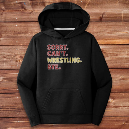 Infinity Design Co Youth Clothing Youth  - Sorry Can't Wrestling Bye | FYW-003