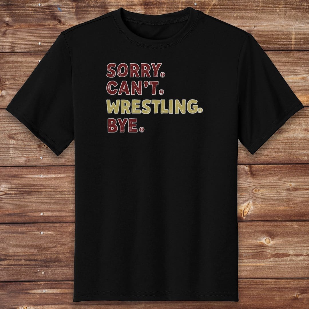 Infinity Design Co Youth Clothing Youth  - Sorry Can't Wrestling Bye | FYW-003