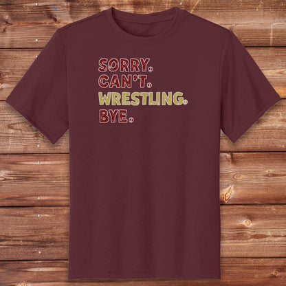Infinity Design Co Youth Clothing Youth  - Sorry Can't Wrestling Bye | FYW-003